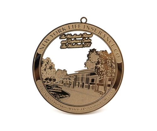 企業活動紀念金屬書籤－保險公司會議款