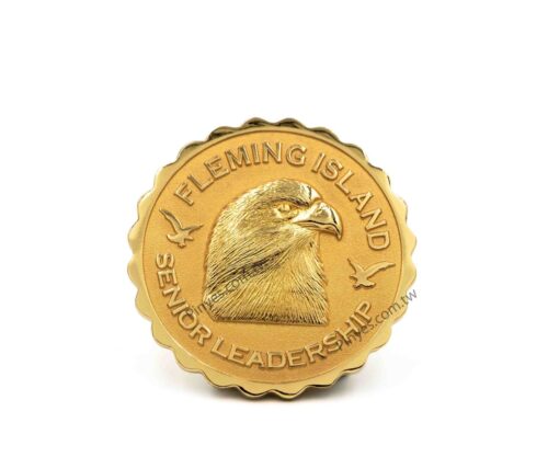 立體老鷹浮雕紀念幣